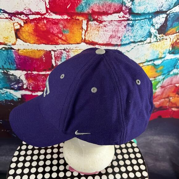 Nike Team Kansas Wildcats 100% Wool Hat One Size  Kansas State Embroidered - Picture 4 of 6